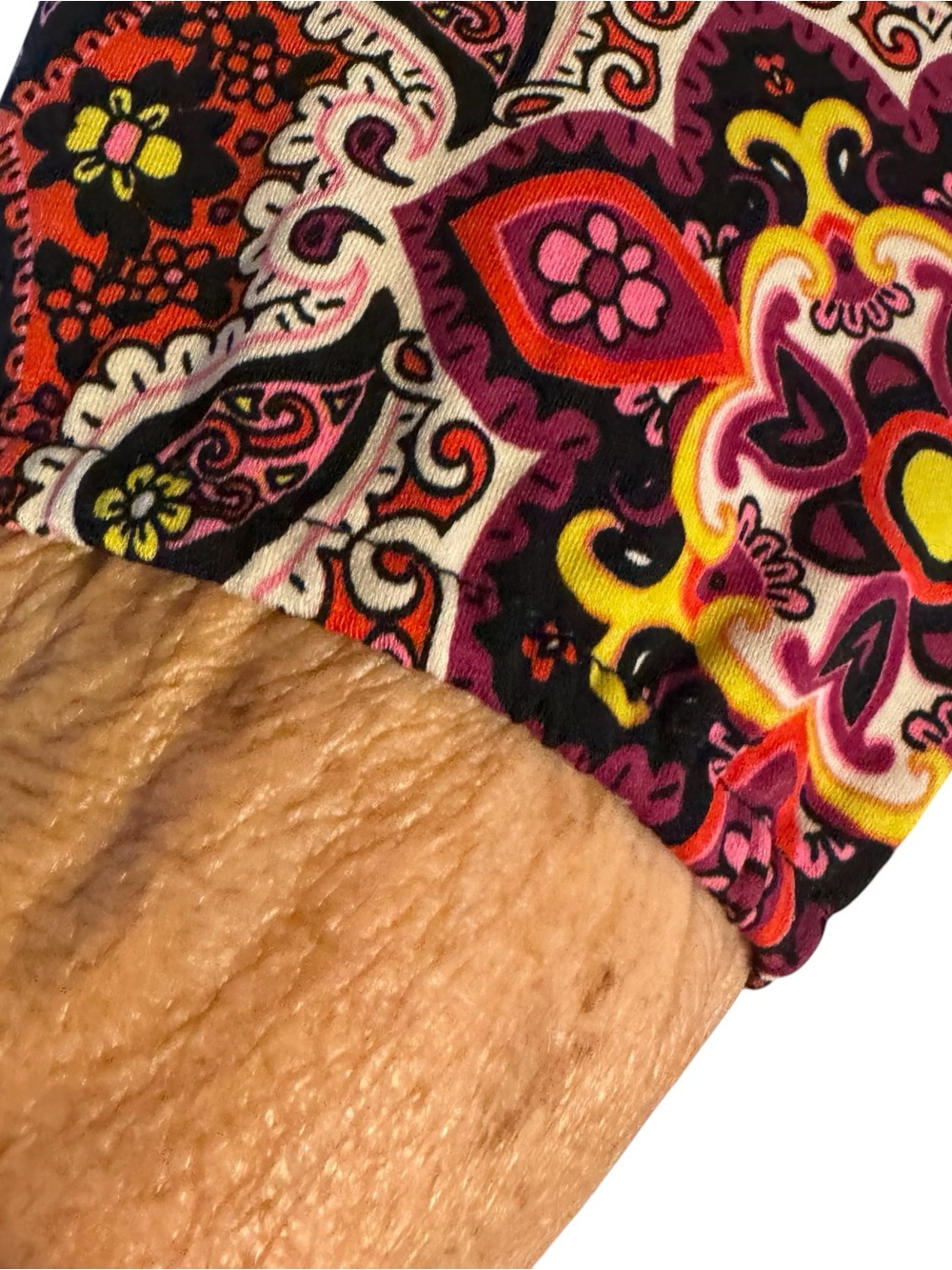 NWT Dana Buchman Multi-Color Print Ring-Neck Top XLARGE #14 - Picture 4 of 9